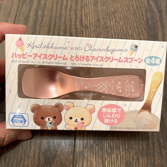 Rilakkuma Korilakkuma Icecream metal spoon - Picture 1 of 4